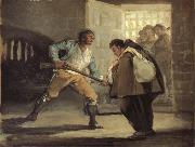 Francisco Goya El Maragato Points a gun china oil painting reproduction
